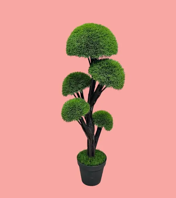 Beautiful Artificial Cypress Topiary Ball Tree — photo 2 | Planto.ae UAE