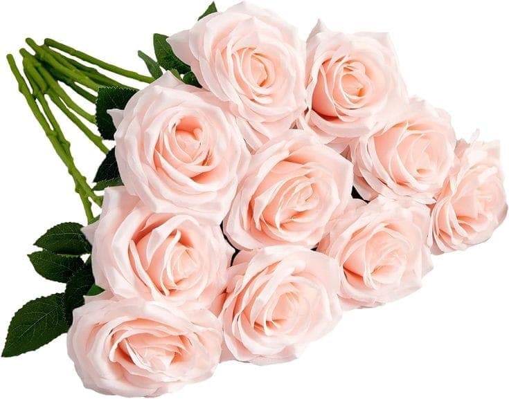 Àrtificial White Roses Bunch — photo 3 | Planto.ae UAE