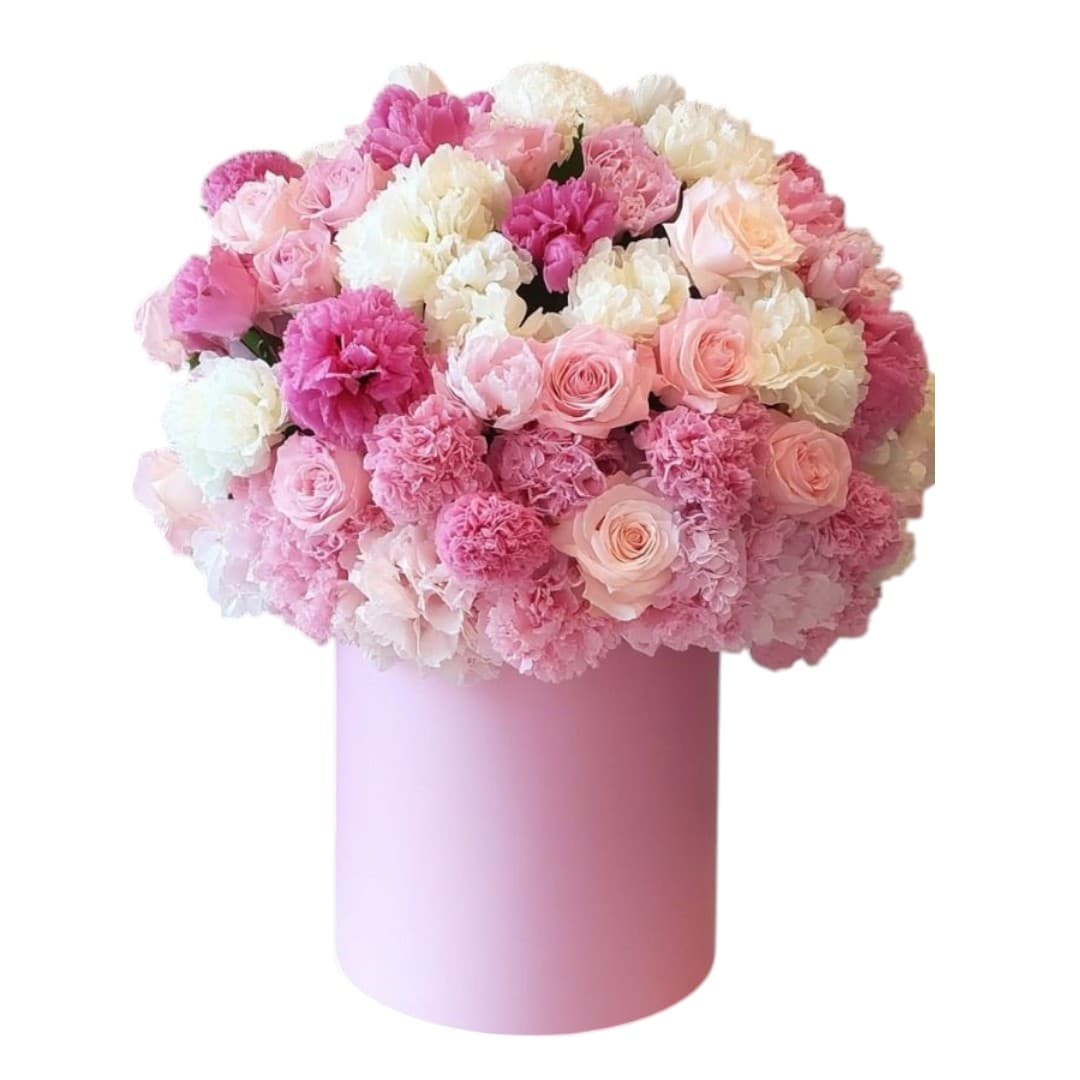 Fake/Artificial Flowers Arrangment in A Box — photo 2 | Planto.ae UAE