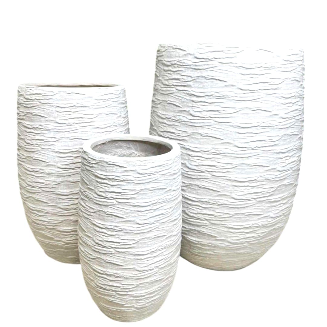 Nice Design Fiber Pots Set — Pots And Planters for Dubai & UAE delivery | Planto.ae